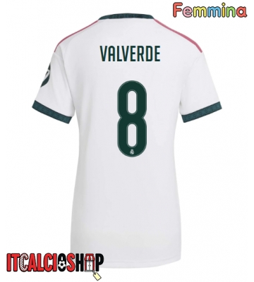 Real Madrid Federico Valverde #8 Prima Maglia Femmina 2026-27 Manica Corta Real Madrid Federico Valverde #8 Prima Maglia Femmina 2026-27 Manica Corta